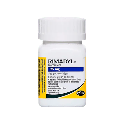 RIMADYL 25 MG X CAP O FRASCO DE 60 CAP